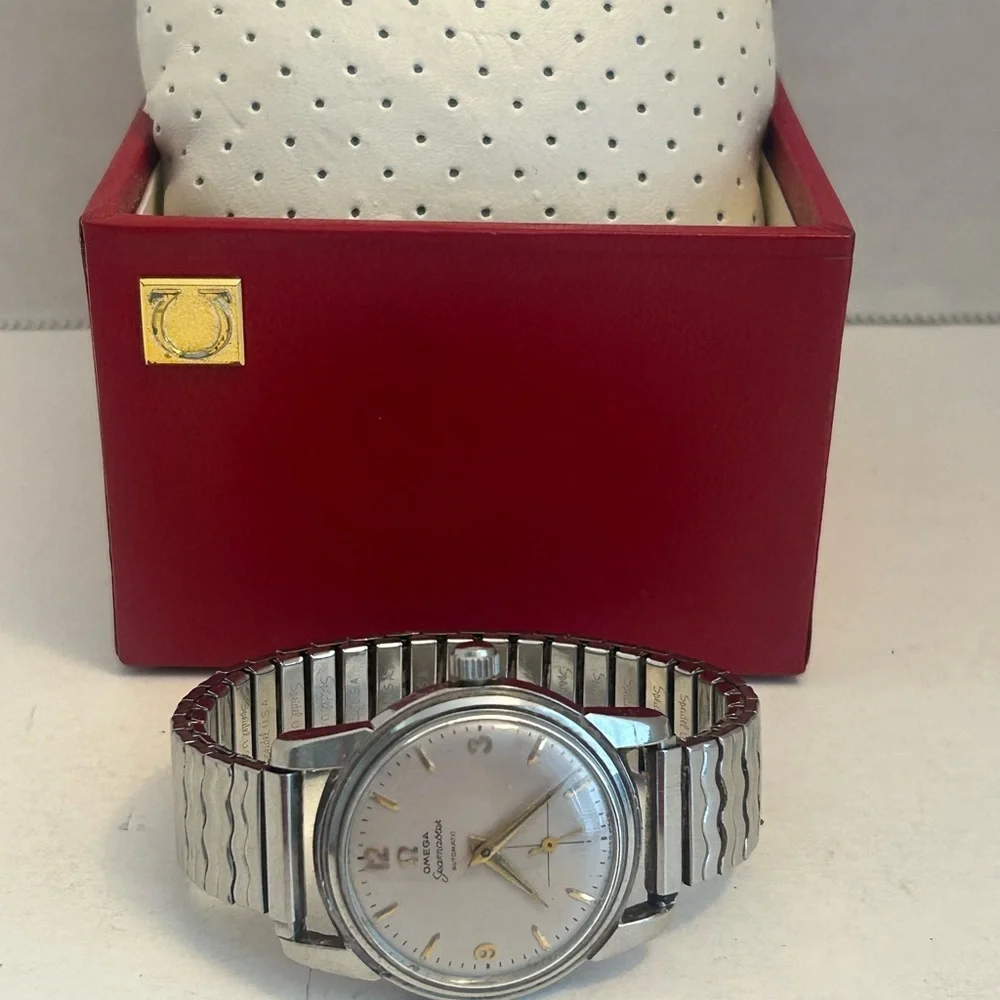 Omega Seamaster Vintage Automatic Swiss Mens Watch w Box - Picture 7 of 11